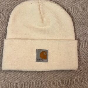 Carhartt Cream Beanie - Youth